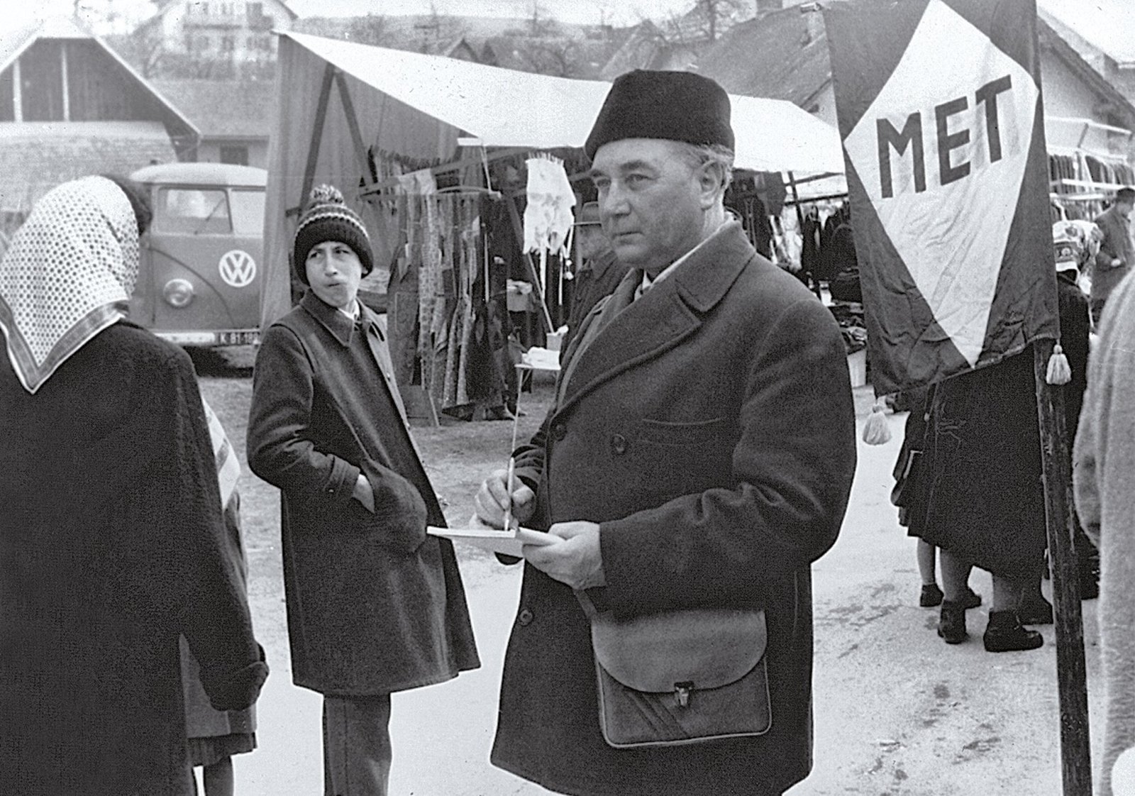 WB skizziert am Josefimarkt