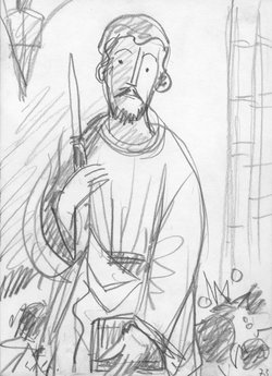 Altarfigur / Fronl. Filippen