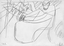 Mönch auf der Biennale / Venedig