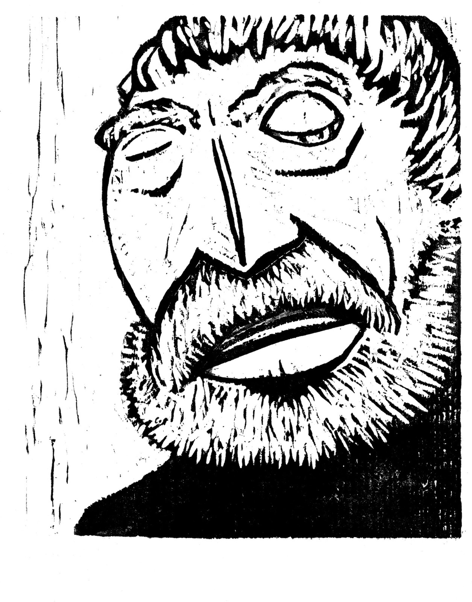 Einäugiger Bettler II (2. Zustand)