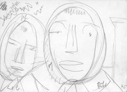 Zwei Frauen / Fronl. Ebdf.