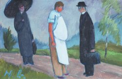 Gespräch am Kirchtag