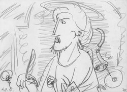 Evangelist Lukas / Luzia 1 (Alexis)