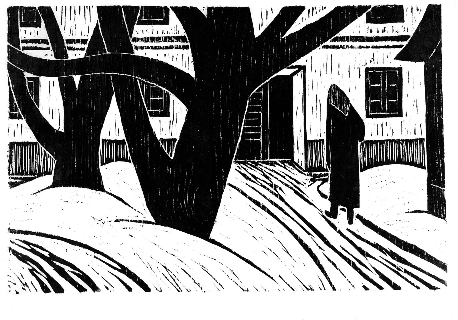 Vorm Haus (1. Zustand)