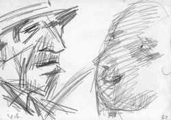 Zwei Männer im Gespräch / Jaunstein