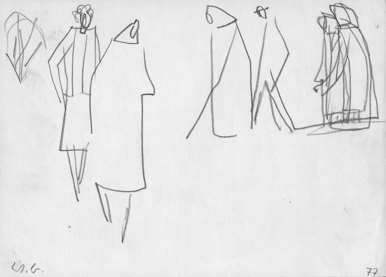 Schreitende / Hl Grab