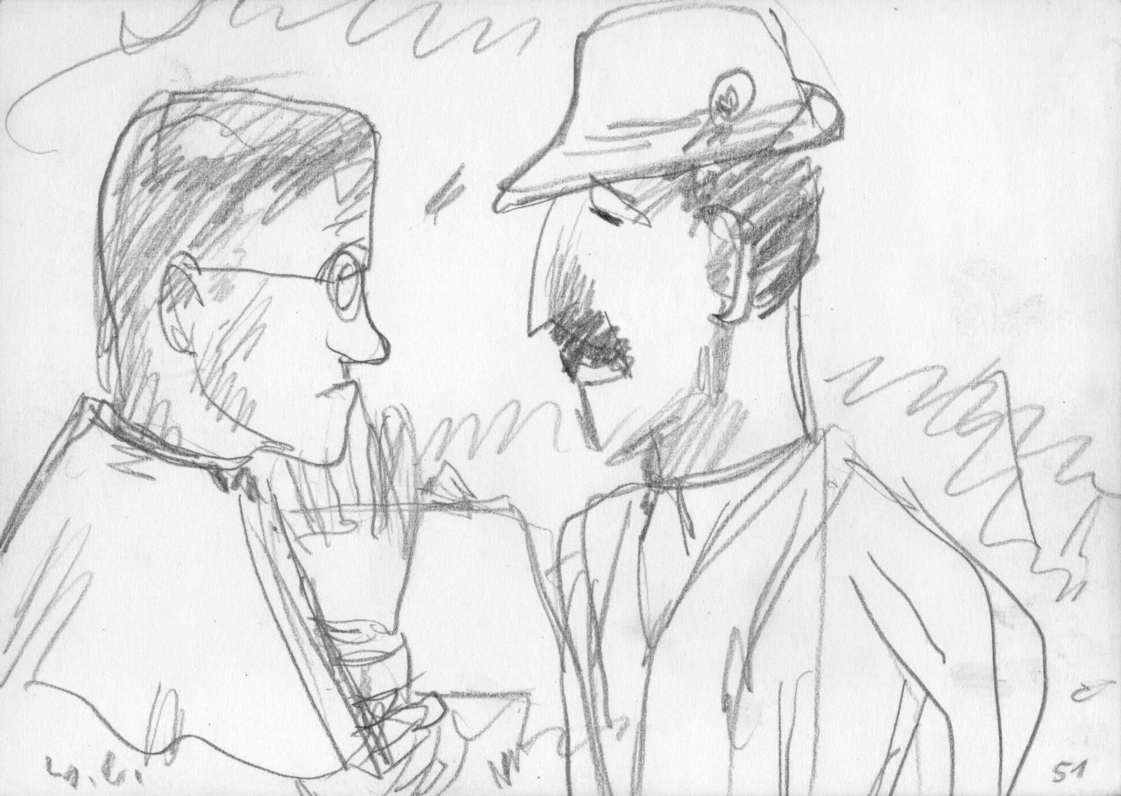 Pfarrer und Bauer (Marktbegegnung)