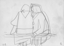 Zwei Frauen auf der Bank