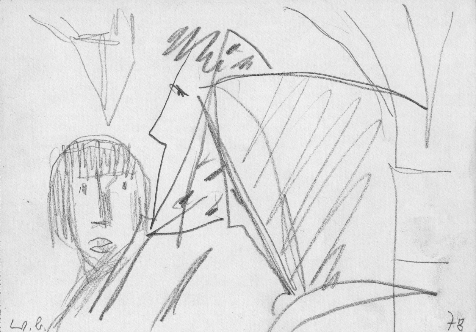 Bauersleute in der Kirche / Eberndorf