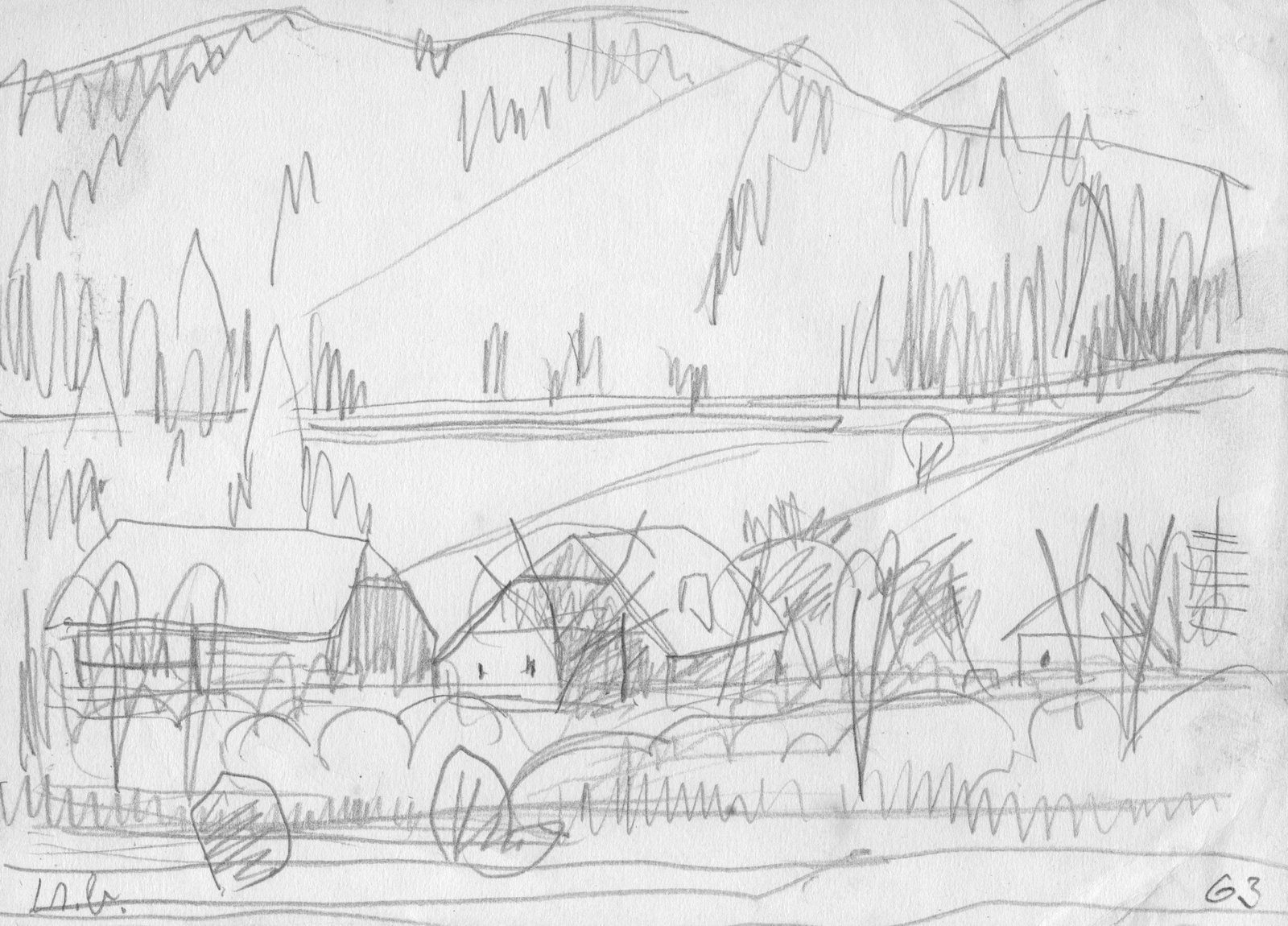 Sommerlandschaft / Wahl, Grafenstein