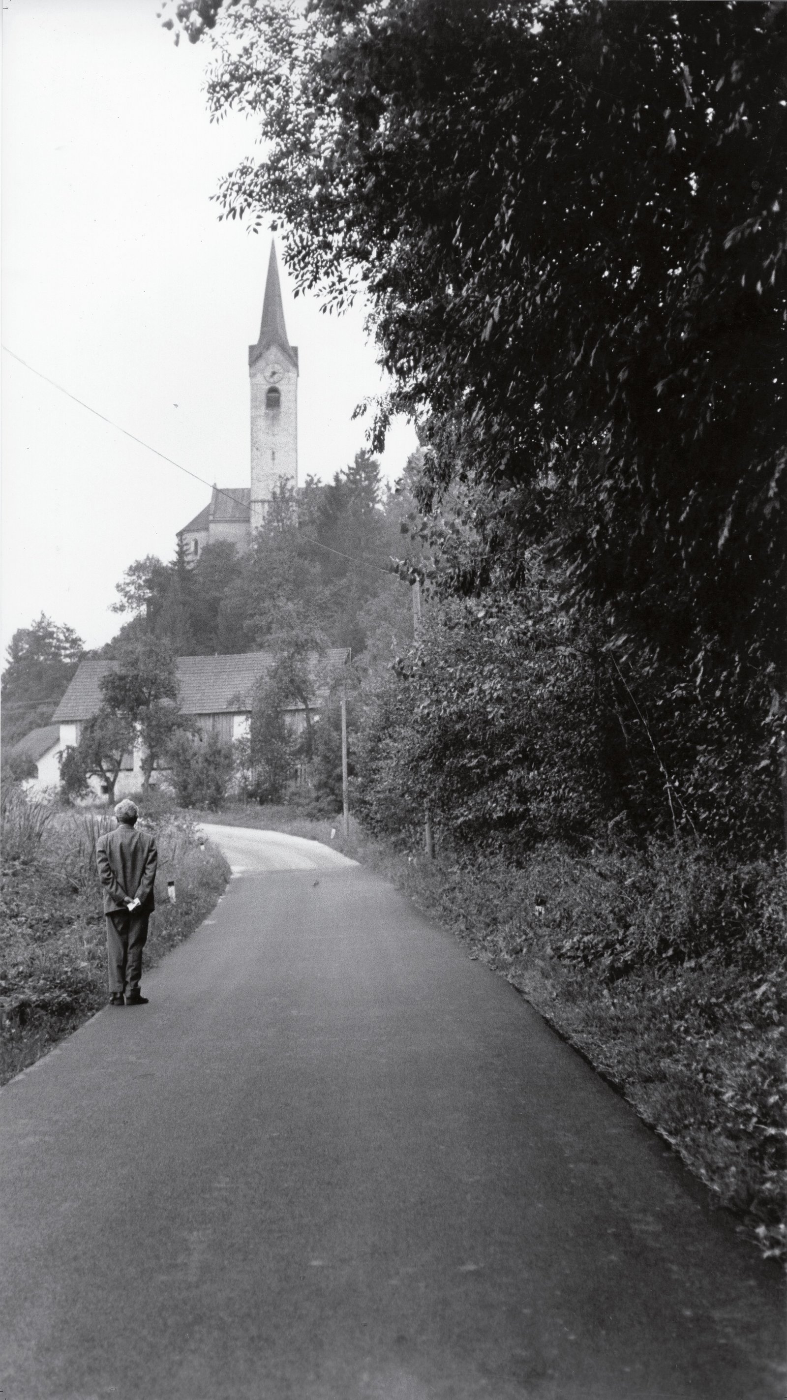 WB vor dem Motiv Stein