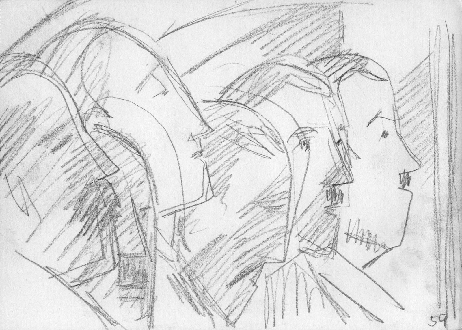 Männer in der Kirche