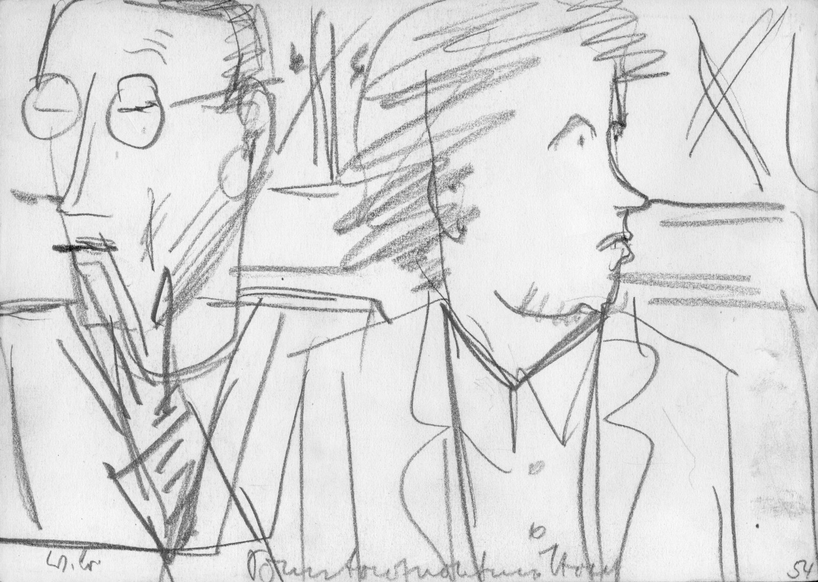 Mann und Frau im Gasthaus