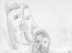 Zwei Frauen und Mädchen