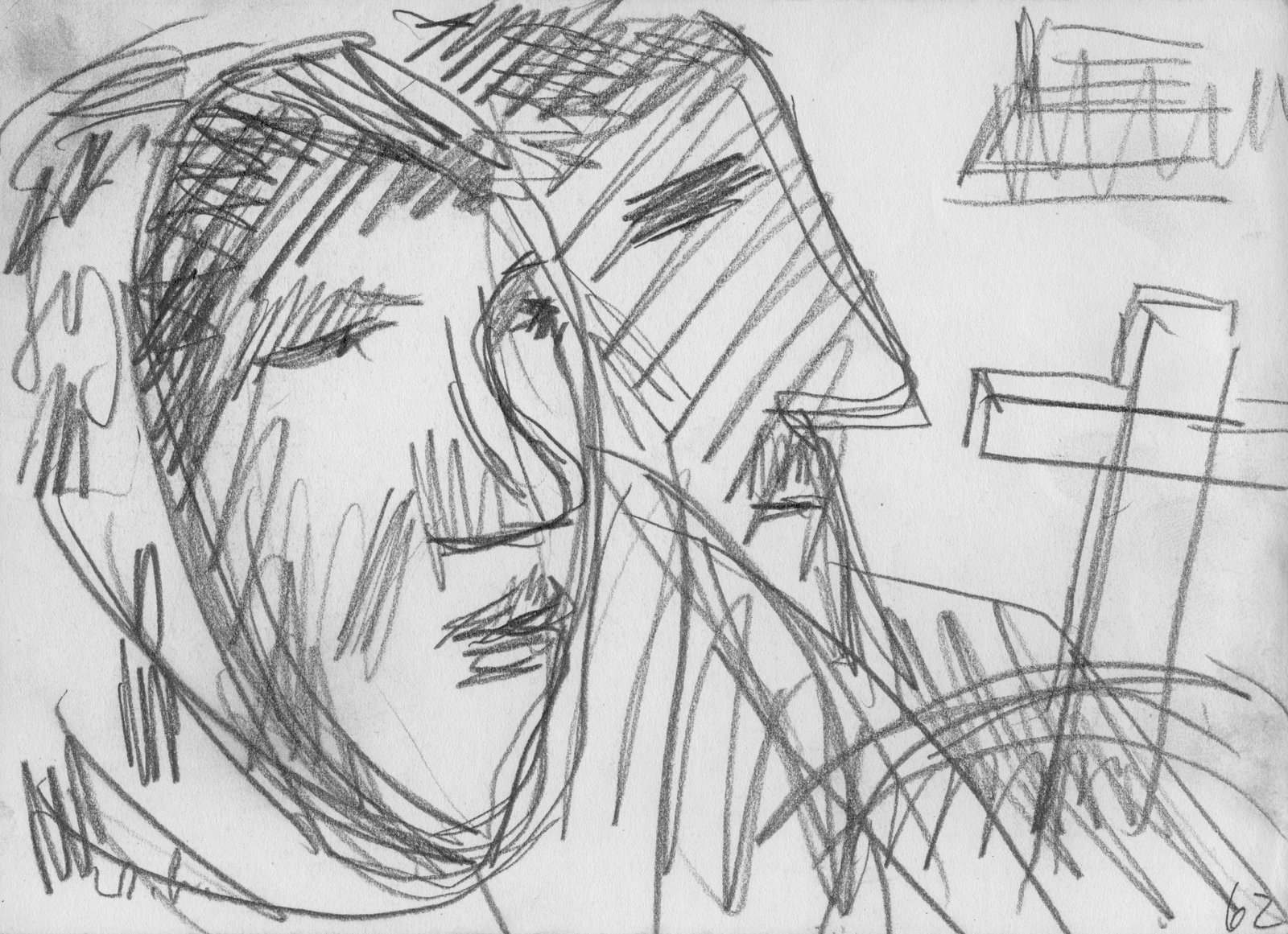 Bauernpaar in der Kirche