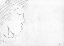 Schlafende in der Bahn