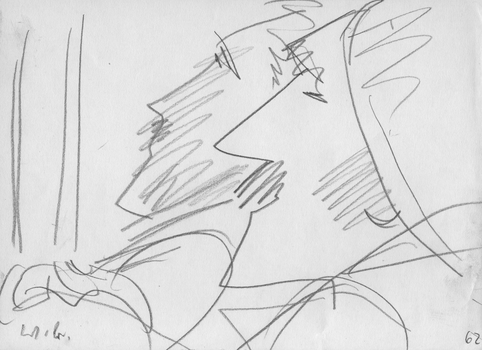 Zwei betende Männer / Bleiburg Mitfasten etc