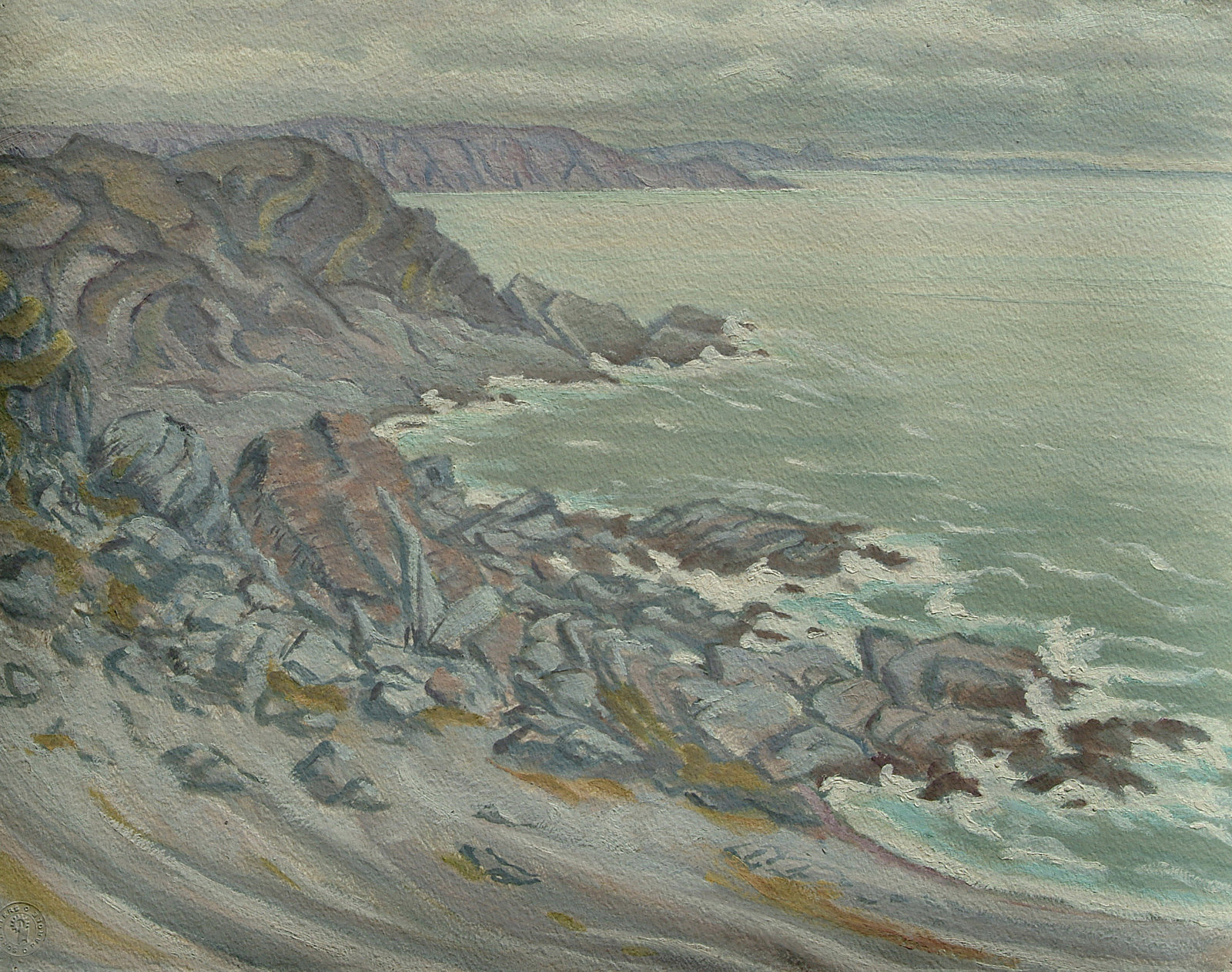 Graue Küstenlandschaft 2