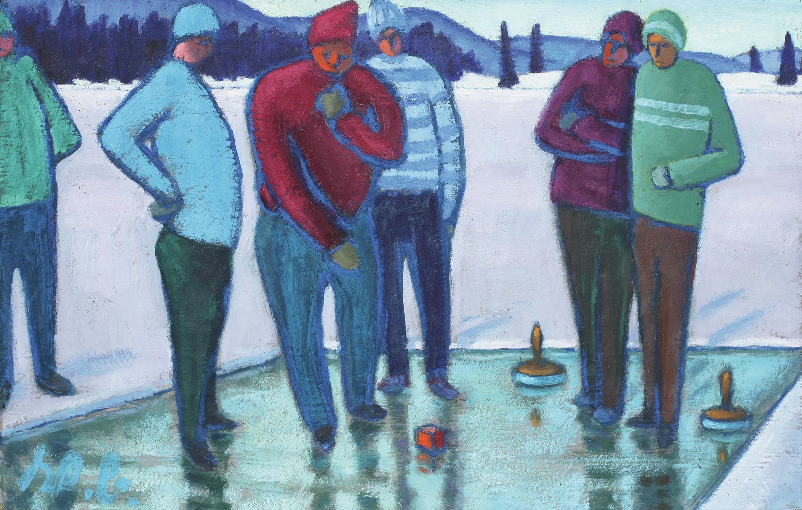 Eisschießen Kleinsee